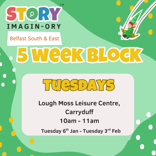 CARRYDUFF Lough Moss Leisure Centre Tuesday 6th January - 5 week block - 10am - 11am